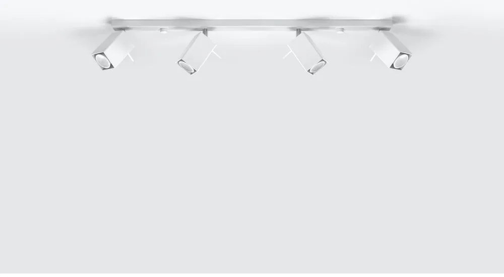 Biele stropné svietidlo Sollux Toscana