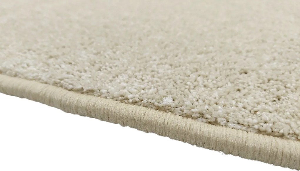 AKCIA: 120x120 cm Kusový koberec Capri Lux cream štvorec, béžová, chodba / predsieň, Vopi