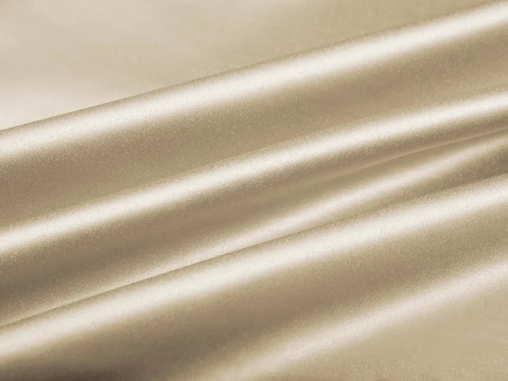Biante Saténový obdĺžnikový obrus polyesterový Satén LUX-L054 Latte 140x180 cm