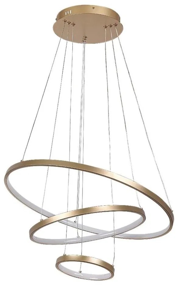 Rabalux 72349 - LED stmievateľný luster na lane BELIZA LED/90W/230V 3000-6500K+DO