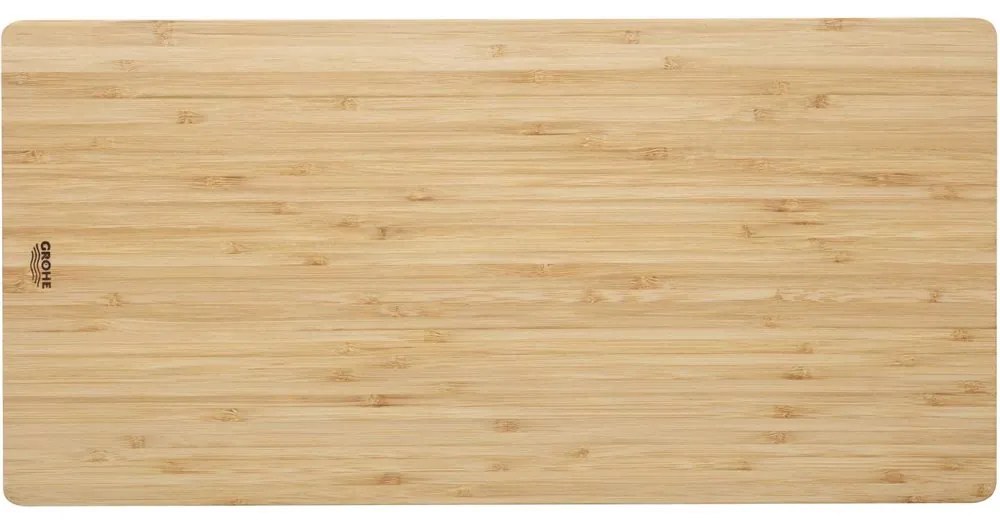 GROHE drevená kuchynská doska na krájanie, 490 x 240 x 19 mm, bambus, 40751HV0