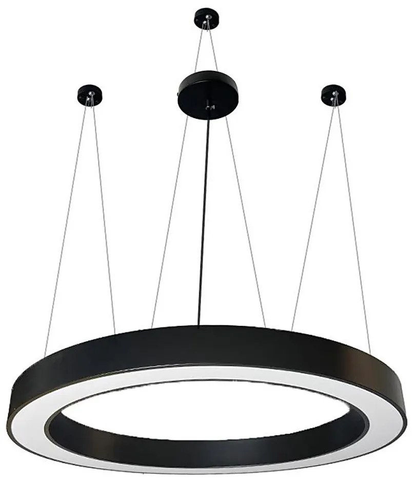 NEDES LED Luster na lanku LED/60W/230V 4000K pr. 120 cm čierna ND4111