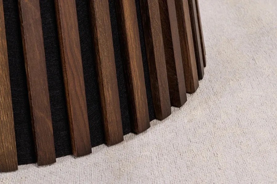 Dizajnový jedálenský stôl Wadeline 140 cm tmavý dub