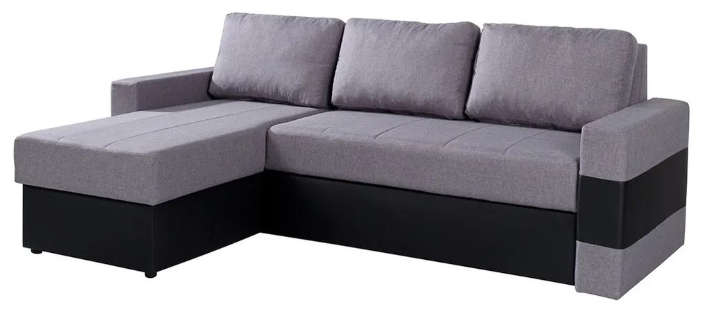 Rohová sedacia súprava Deco, Dostupné poťahy: Soft 066 + Lux 02, Strana: ľavá