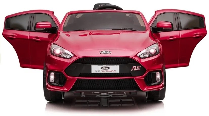 RAMIZ ELEKTRICKÉ AUTÍČKO FORD FOCUS RS - LAKOVÉ - ČERVENÉ - 2020 MOTOR - 2x45W BATÉRIA- 2x6V4,5Ah