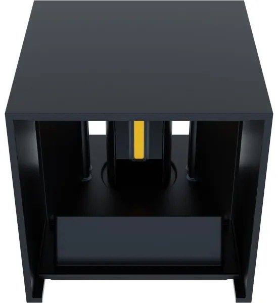 APLED - LED Vonkajšie nástenné svietidlo CUBE 2xLED/3W/230V IP65