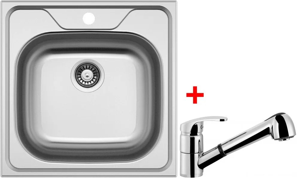Set Sinks CLASSIC 480 V matný + batéria LEGENDA S