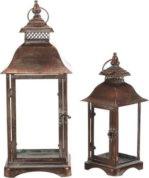 Set dvoch lampášov medený FUP577 (2 ks)