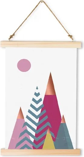 Závesné plátno na stenu Vision of Meditative Action / Dan Johannson