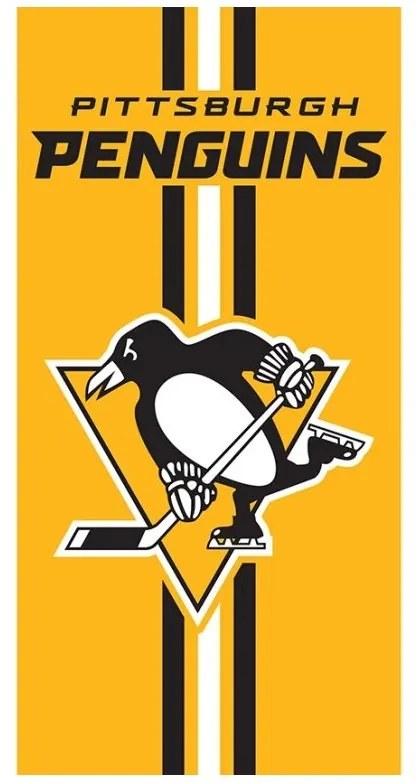 Froté osuška NHL Pittsburgh Penguins Prestige 70x140 cm