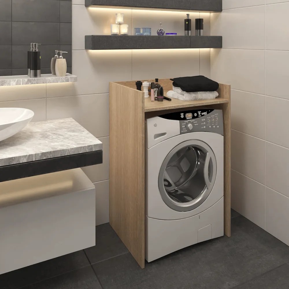 Skrinka na práčku VOJTO, dub sonoma