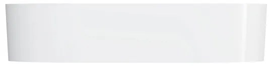 OMNIRES OVOUNBP - Umyvadlo OVO 55x36 cm dolomit lesklá biela