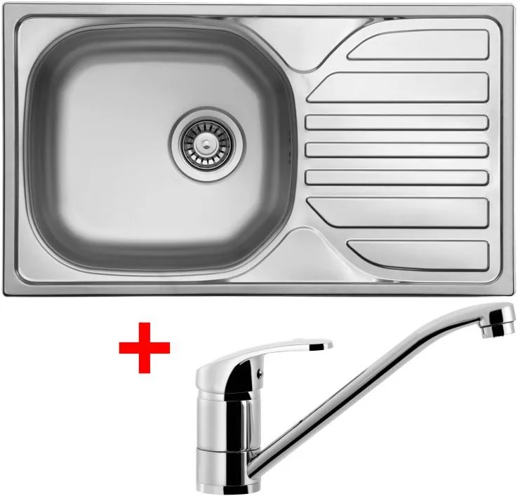 Set Sinks COMPACT 760 V matný + PRONTO