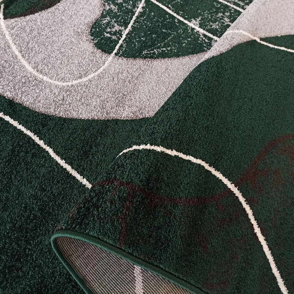 DY OTTO 05 Šedo-zelený koberec Rozmer: 200x290 cm