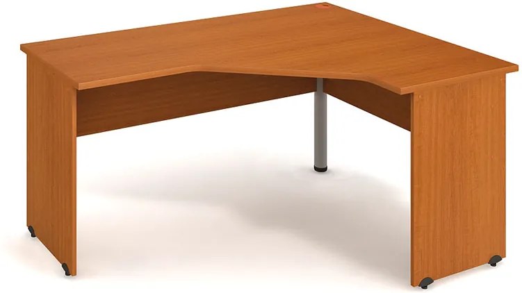 Stôl ergo ľavý, 1600 x 1200 x 755 mm, čerešňa