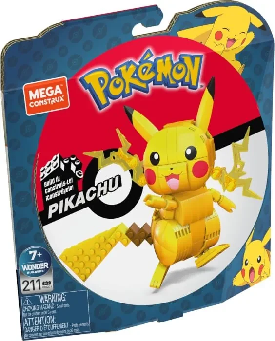 MEGA CONSTRUX POSTAV A VYSTAV SI POKÉMONA - PIKACHU