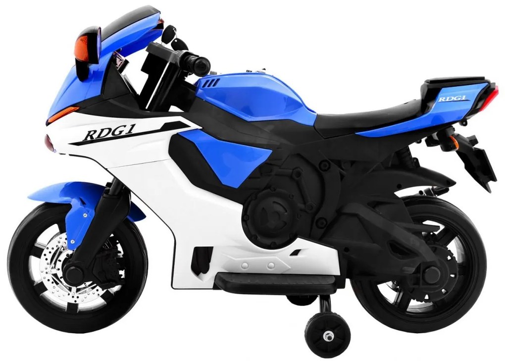 RAMIZ ELEKTRICKÁ MOTORKA - R1 - MODRÁ - 1x30W - 6V/7Ah - 2022