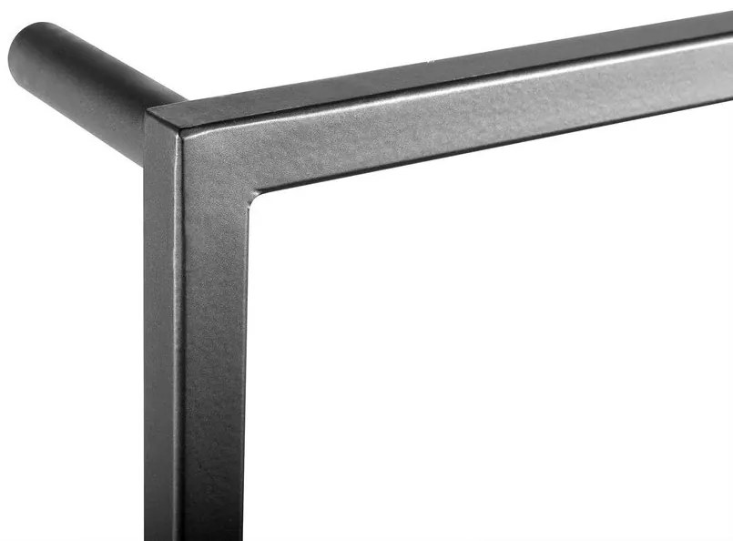 Sapho Sapho, SKA nástenný sušiak uterákov 600x1150x100mm, čierna mat, SKA502