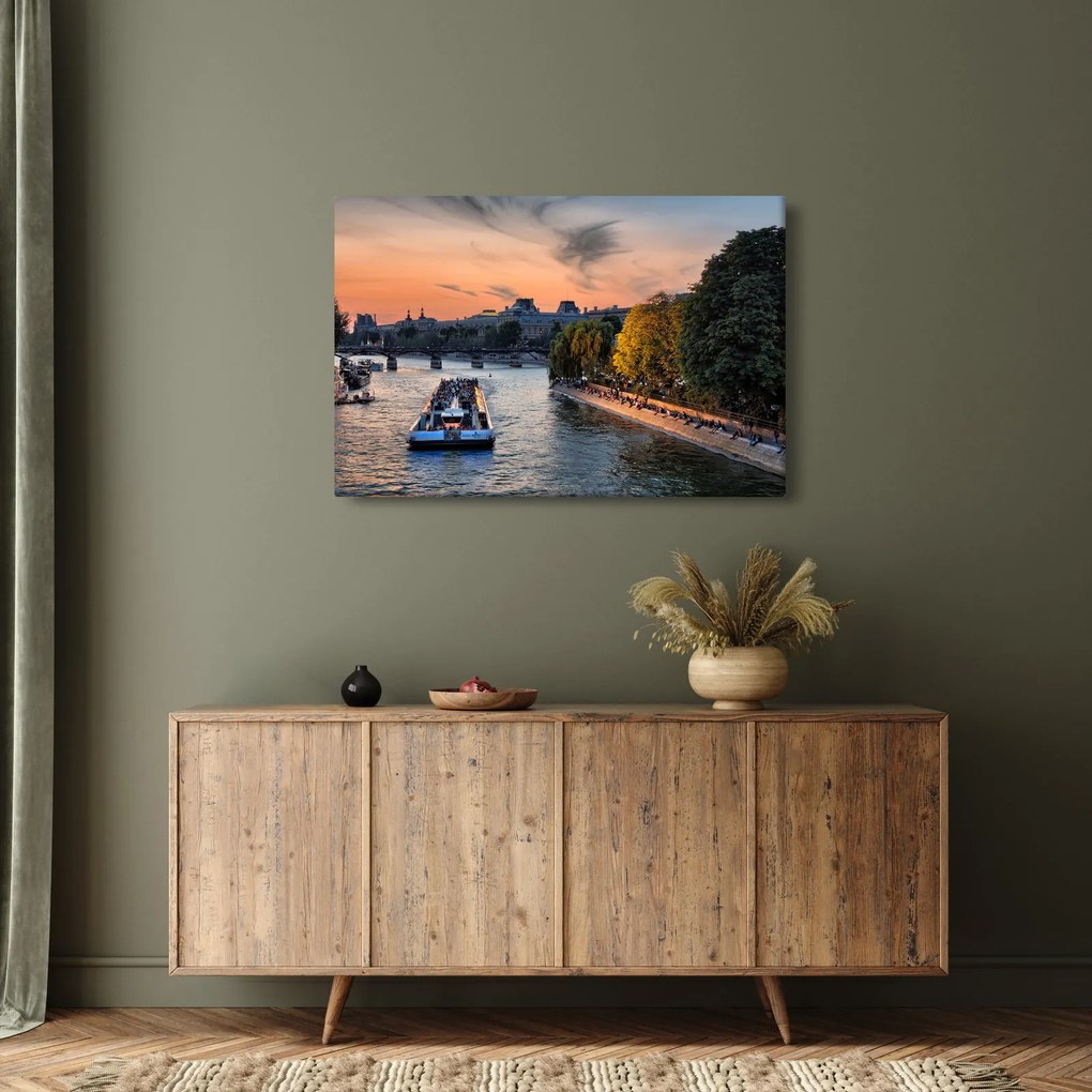 Obraz - loď na vyhliadkovej plavbe (90x60 cm)
