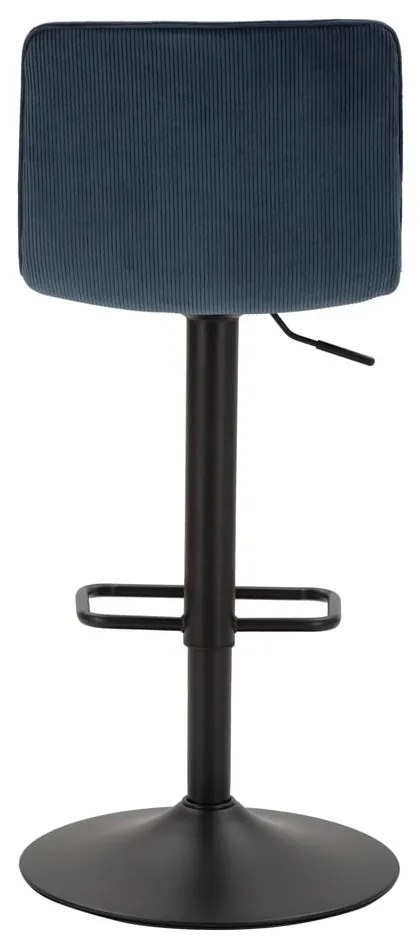 Barová stolička s nastaviteľnou výškou v petrolejovo-čiernej farbe (výška sedadla 61 cm) Malia – Mauro Ferretti
