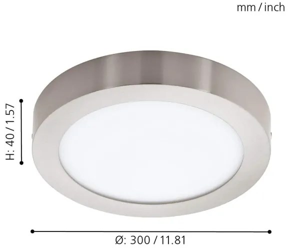 Eglo 96678 - LED RGBW stmievateľné stropné svietidlo FUEVA-C LED/21W/230V BT
