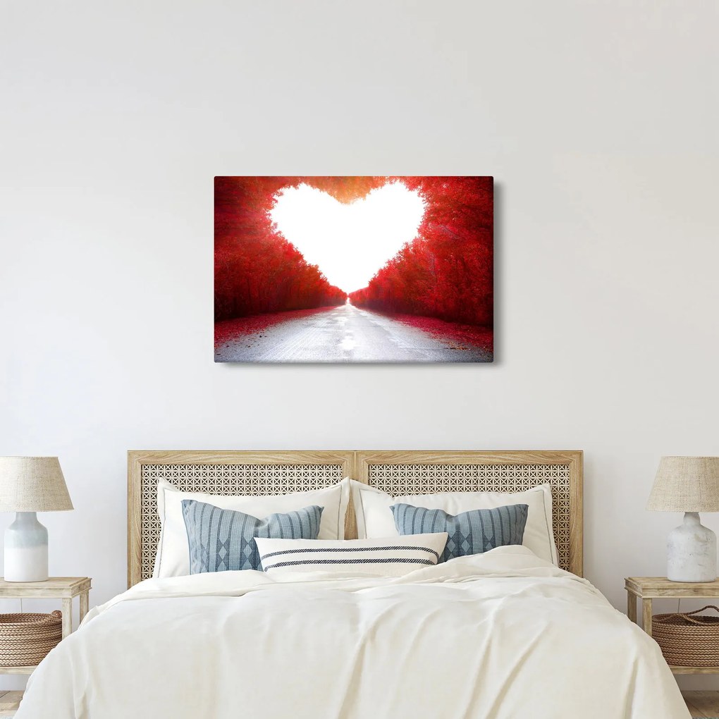 Obraz - Cesta k láske (90x60 cm)