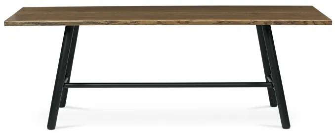 Autronic BONTEC Jedálenský stôl 220x90cm, masív, orech, HT-T1822 WAL Farba: Hnedá