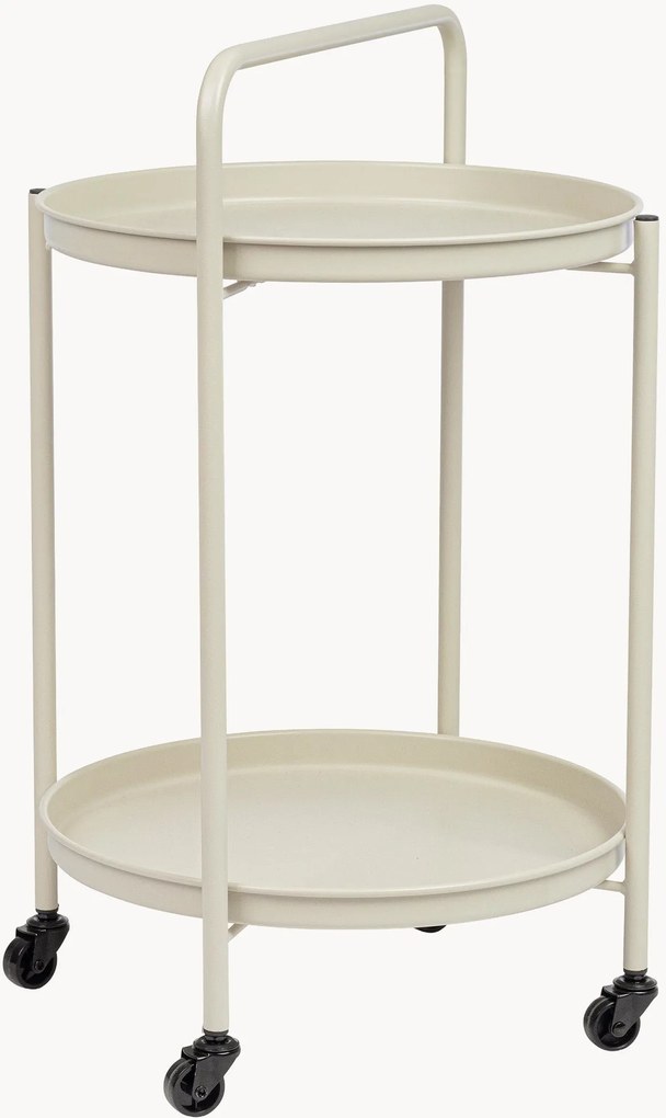 Okrúhly exteriérový pomocný stolík Austin