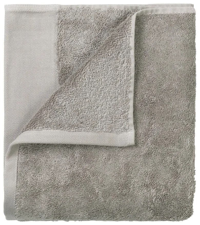 Sada 4 sivých uterákov Blomus, 30 x 30 cm
