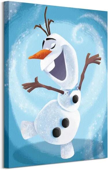 Obraz na plátne Disney Olaf's Frozen Adventure Dance 60x80cm WDC100352