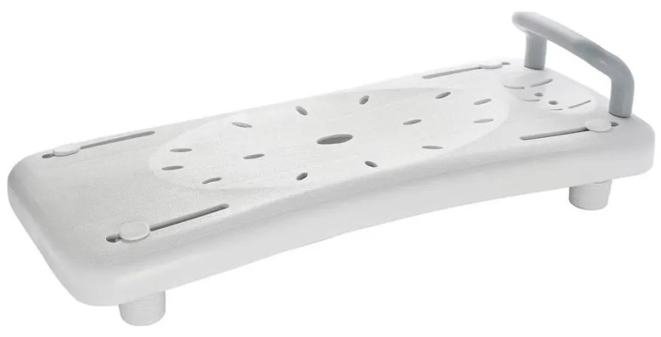 Ridder - Sedátko do vane s madlom 31x70 cm biela