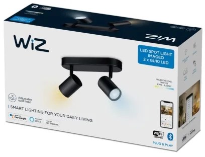 WiZ - LED Stmievateľné bodové svietidlo IMAGEO 2xGU10/4,9W/230V 2700-6500K Wi-Fi