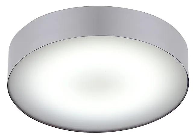 NOWODVORSKI Prisadené stropné LED moderné osvetlenie ARENA, 18W, denná biela, okrúhle, strieborné