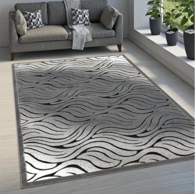 DC Koberec Lapiso SOFT 302 sivá Rozmer: 120×170 cm