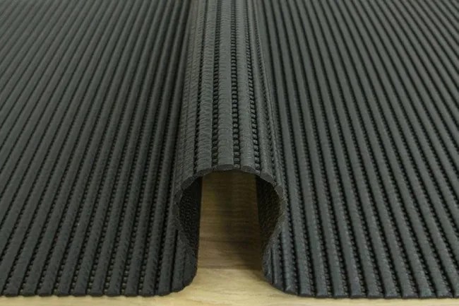 Kúpelňová penová rohož Softy-tex 803 čierna