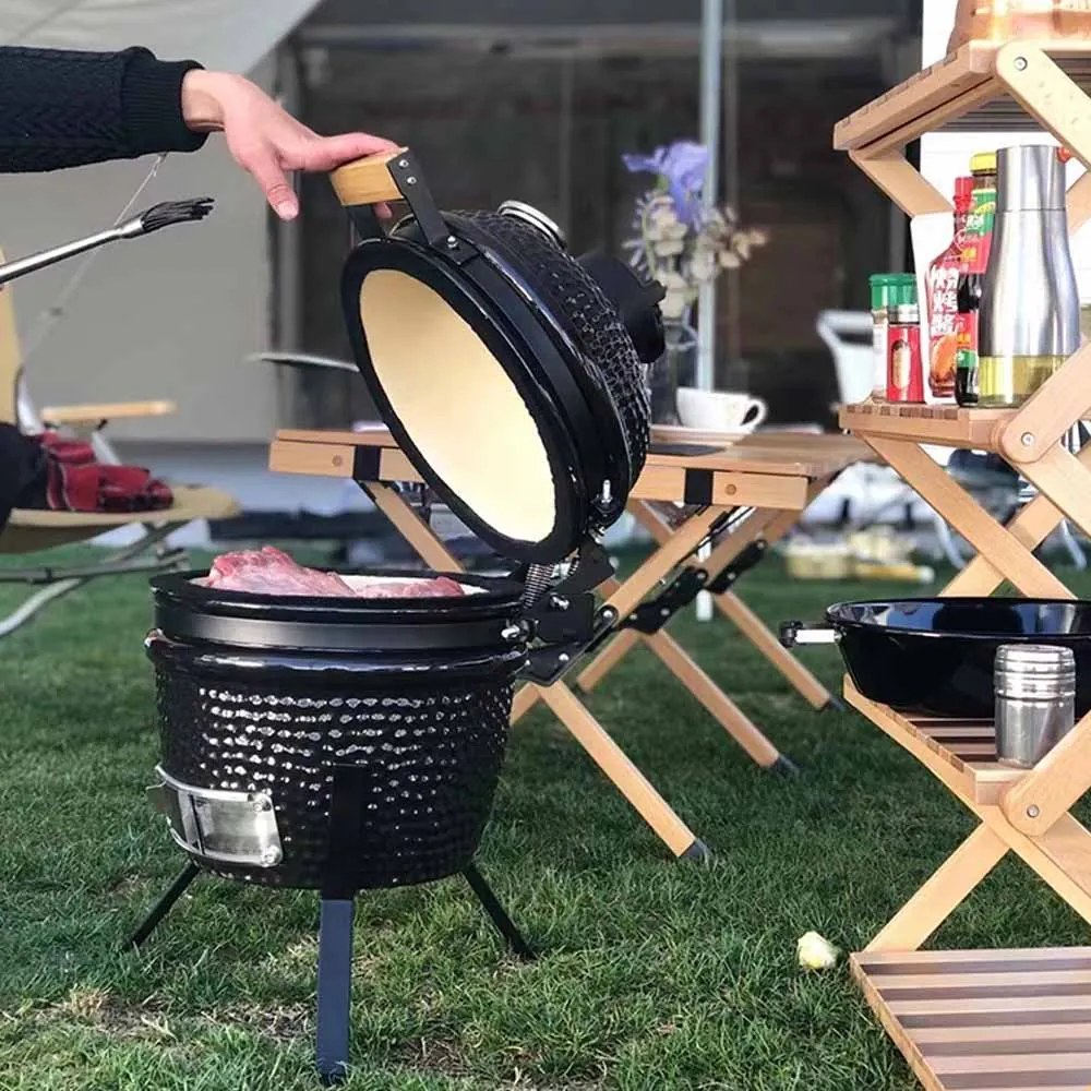 Mini kamado gril