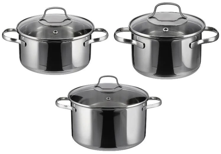 Silvercrest®  Súprava hrncov z ušľachtilej ocele Premium  (100395328)