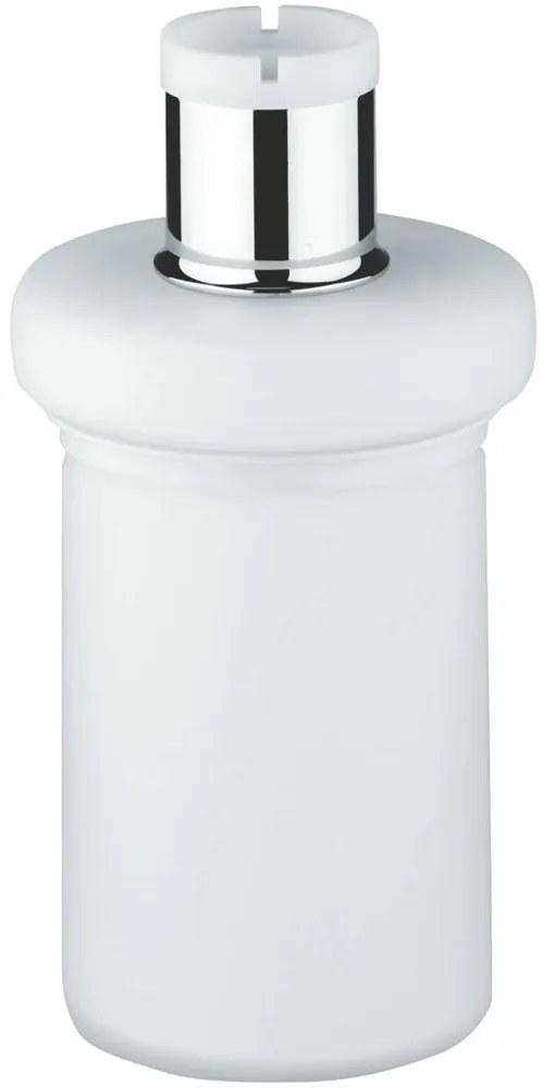 GROHE samostatná nádobka dávkovača tekutého mydla, satinované sklo, 40179000