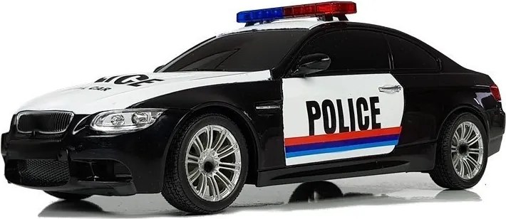 LEAN Toys Policajné auto na diaľkové ovládanie 1:18