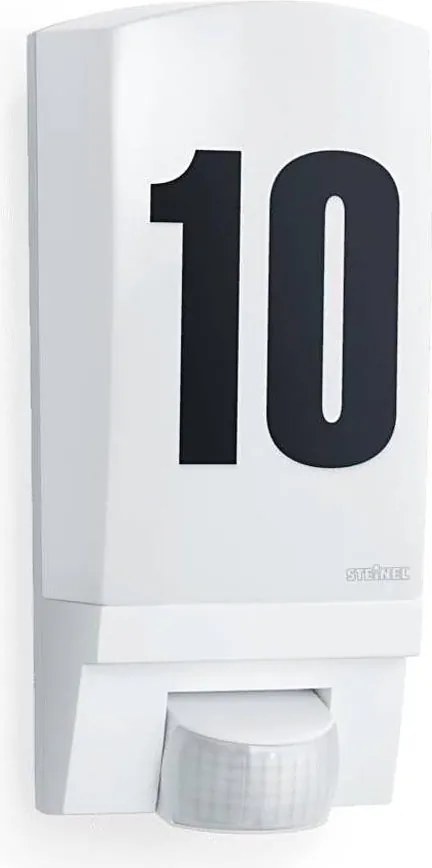 STEINEL 650513 - L1 Vonkajšia senzorová lampa biela IP44