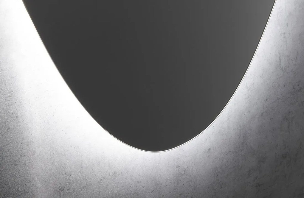 Sapho Sapho, STEN LED podsvietené zrkadlo 80x55cm, NA280