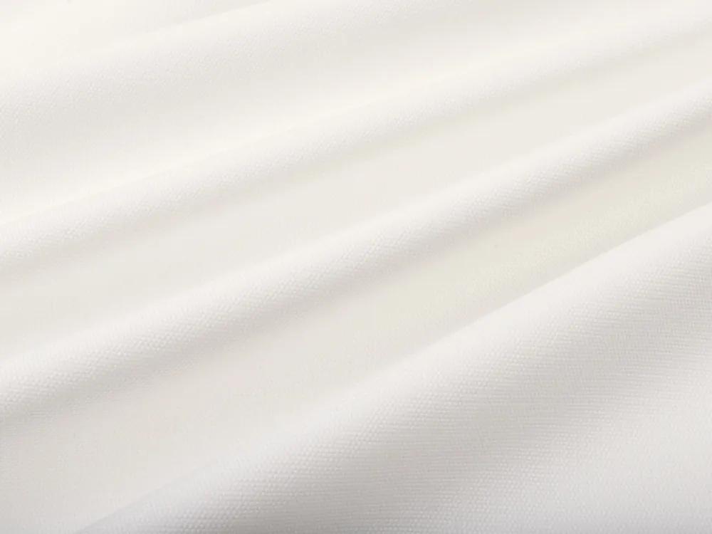 Biante Bavlnená obliečka na vankúš s lemom Panama PAN-001 Biela 30 x 50 cm