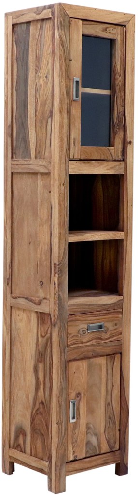 furniture-nabytek.cz - Koupelnová skříňka z masivního dřeva palisandr 40x35x190
