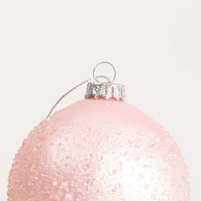 Vianočná dekorácia FJER ružová 751912