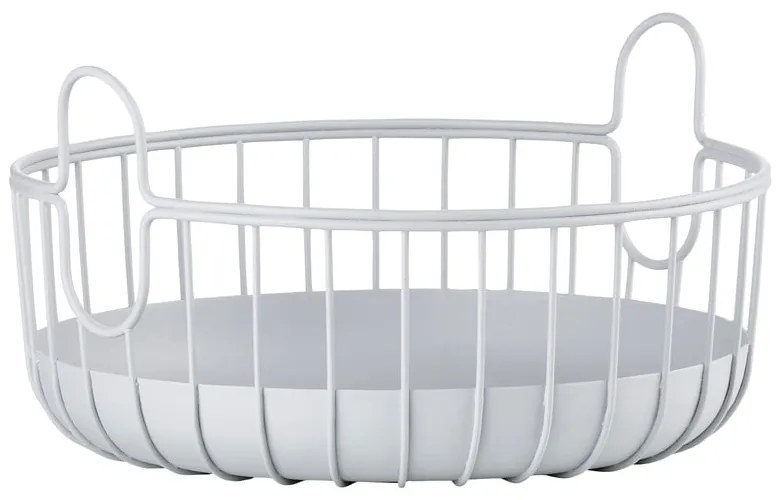 Drôtený kovový košík ø 22x8 cm Inu – Zone