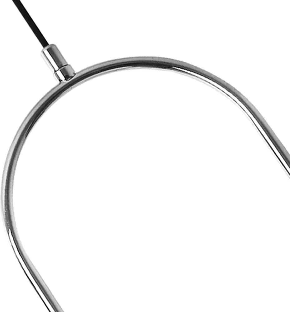 Závesné svietidlo Florence, 1x biele sklenené tienidlo, ch, U