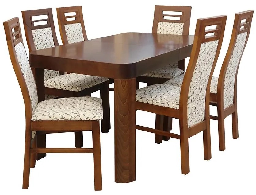 Jedálenská zostava Nadia 1+6 St701 140x80+40