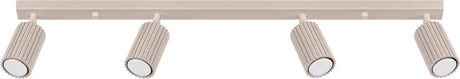 Taupe kovové bodové svietidlo 6,5x81 cm Gleam – Sollux