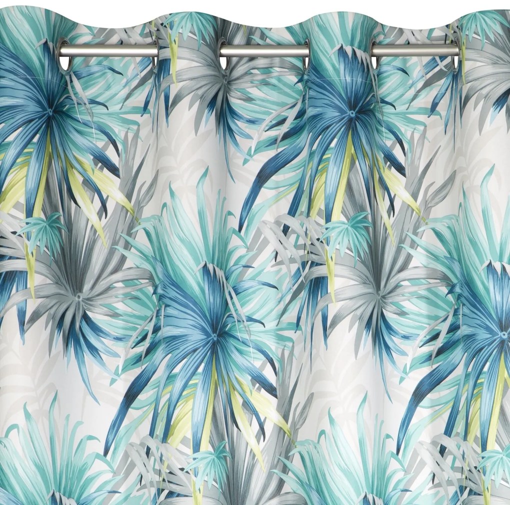 ZATEMŇOVACÍ ZÁVES NA KRÚŽKOCH INGRID 140X250 CM VZOROVANÁ