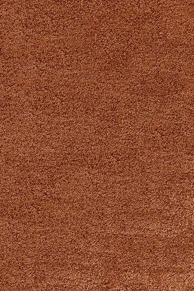 Ayyildiz, Kusový koberec Life Shaggy 1500 terra, 140x200, oranžová, obývacia izba
